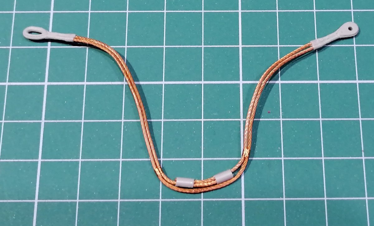 Eureka XXL ER-3560 Towing cable for Israeli IDF Magach 6B Gal Batash Tank 1/35 – zdjęcie 4