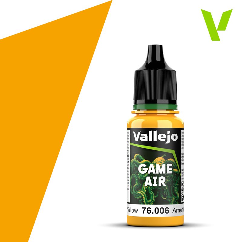 Vallejo 76006 Game Air - Jaune soleil 18 ml