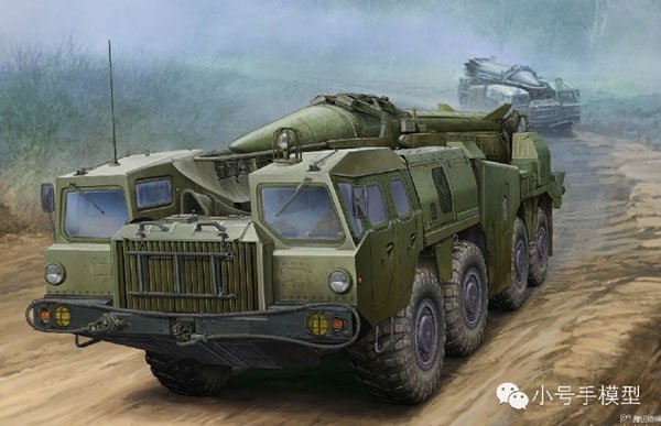 Trumpeter 01019 Lanceur soviétique 9P117M1 avec roquette R17 du système de missiles 9K72 Elbrus (Scud B) (1/35)