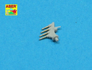 Aber 350L-32 Ensemble de 20 canons de mitrailleuse Vickers Mk.III de 0,5 pouce (12,7 mm) pour navires de la Royal Navy (1/350) – immagine 3