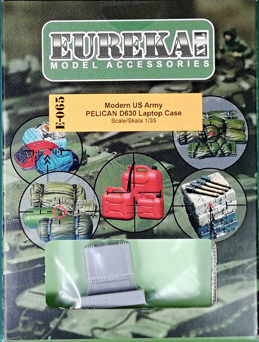 Étui Pelican pour ordinateur portable militaire Eureka XXL E-065 D630 1/35