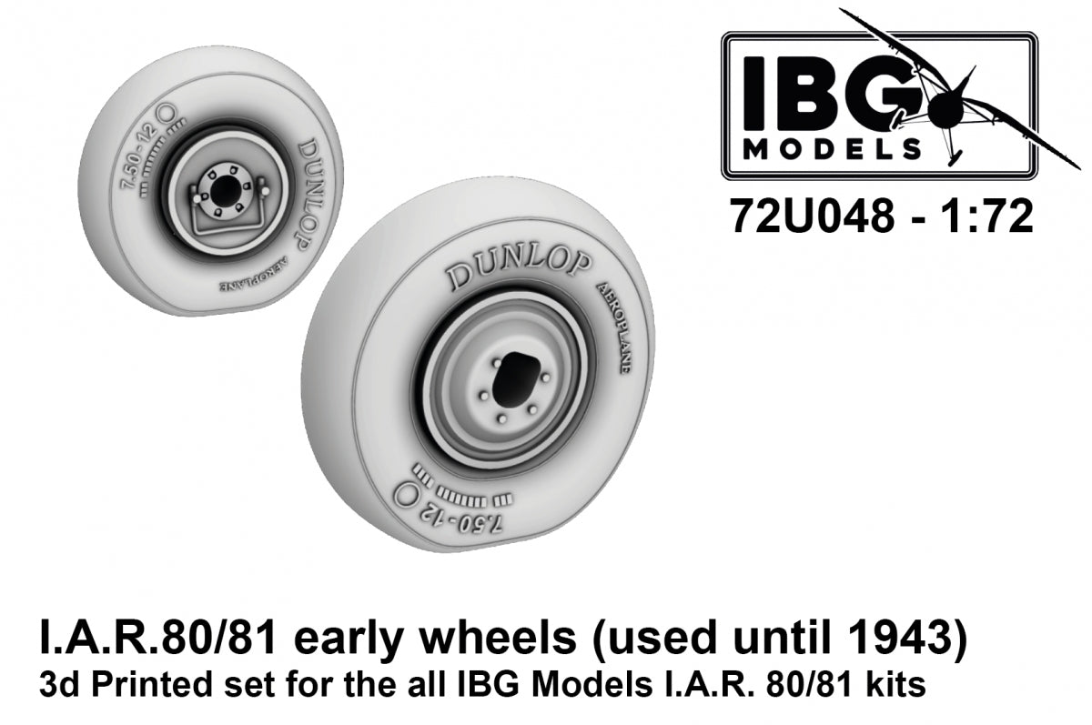 IBG 72U048 IAR 80/81 Early Wheels (used until 1943) 1/72