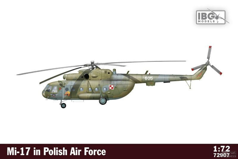 IBG 72907 Mi-17 de l&amp;#39;armée de l&amp;#39;air polonaise au 1/72
