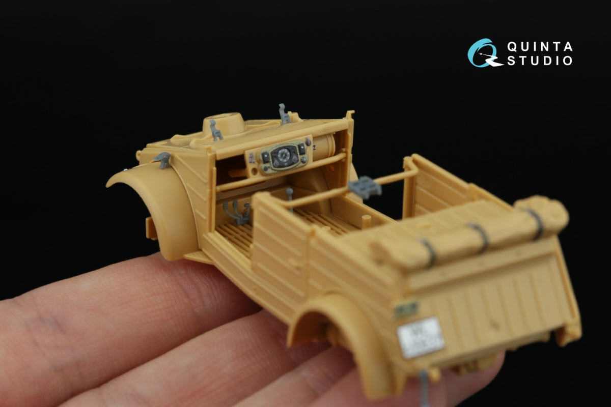 Quinta Studio QD+48546 Kubelwagen Type 82 3D-Printed &amp;amp; colored Interior on decal paper (Tamiya) (with 3D-printed resin parts) 1/48 – image 11