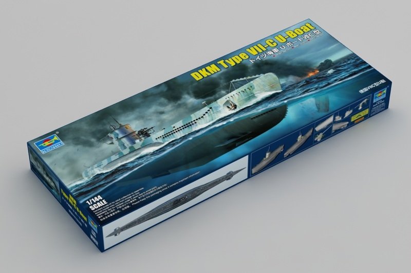 Trumpeter 05912 DKM Type VII-C U-Boot 1/144 – Bild 2