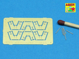 Aber 350L-46 Ensemble de 6 canons Flak 28 de 4 cm avec boucliers pour la marine allemande (1/350) – immagine 3