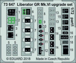 Kit de mise à niveau Eduard 73647 Liberator GR Mk. VI au 1/72 EDUARD