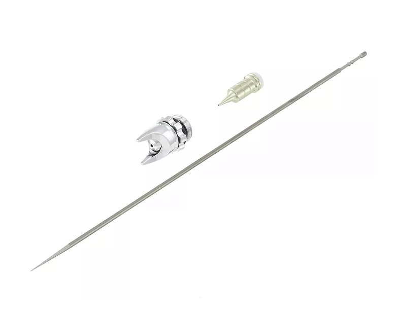 Jeu de direction Harder &amp; Steenbeck 712362 EVO 2024 0,28 mm FineLine avec buse, aiguille, capuchon d'air et joints