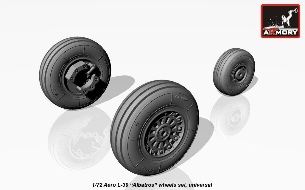 Roues Armory Models AW72026 AERO L-39 Albatros 1/72 – immagine 4
