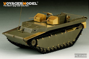 Maquette Voyager PE35488 Véhicule de débarquement chenillé américain LVT-4 Water Buffalo de la Seconde Guerre mondiale, version de base, pour AFV CLUB 35198, échelle 1/35 – image 8