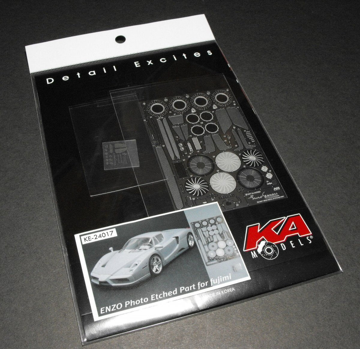KA Models KE-24017 Mise à niveau photogravée Ferrari Enzo 1/24