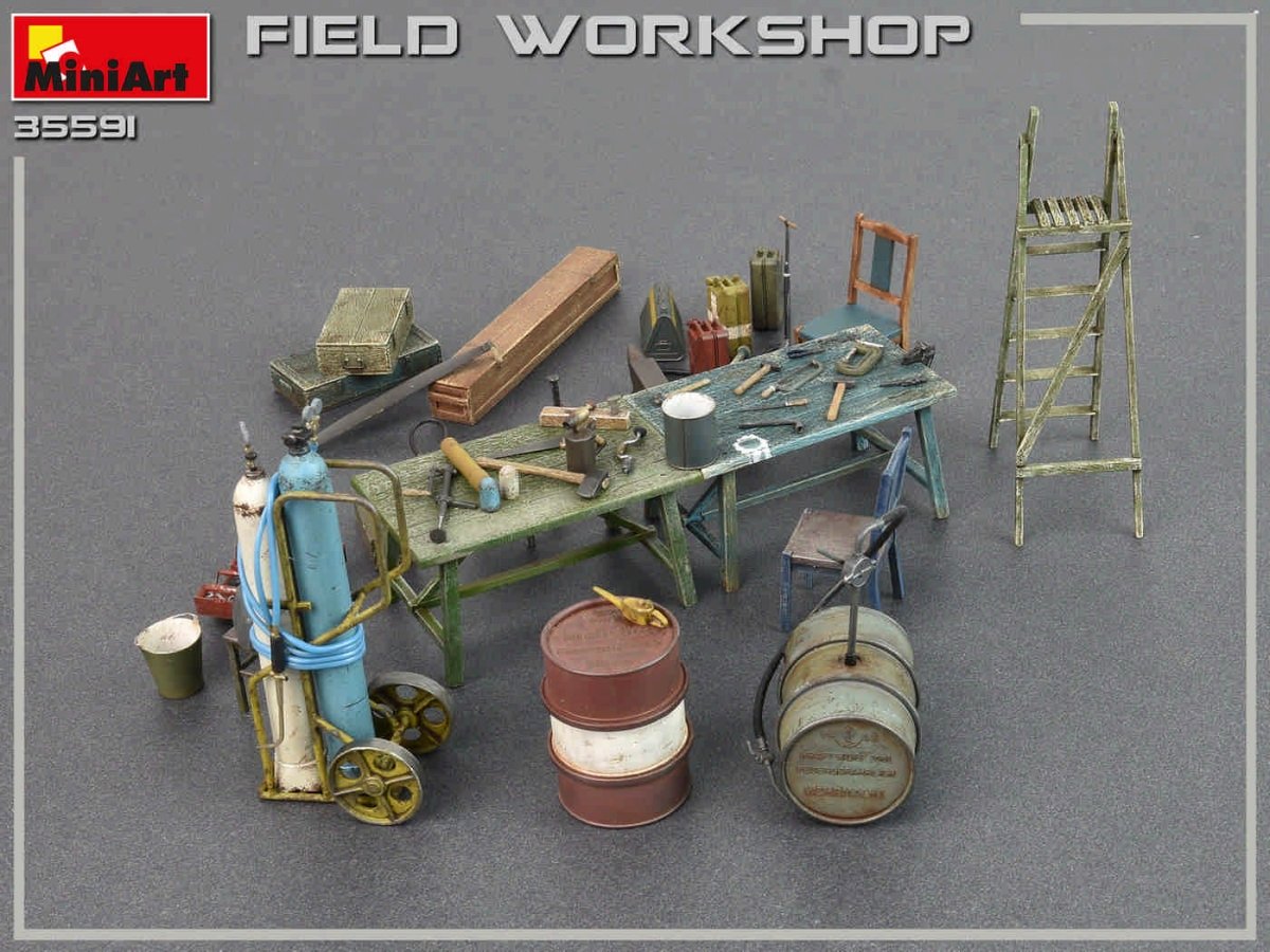 MiniArt 35591 ATELIER DE TERRAIN 1/35  – image 5