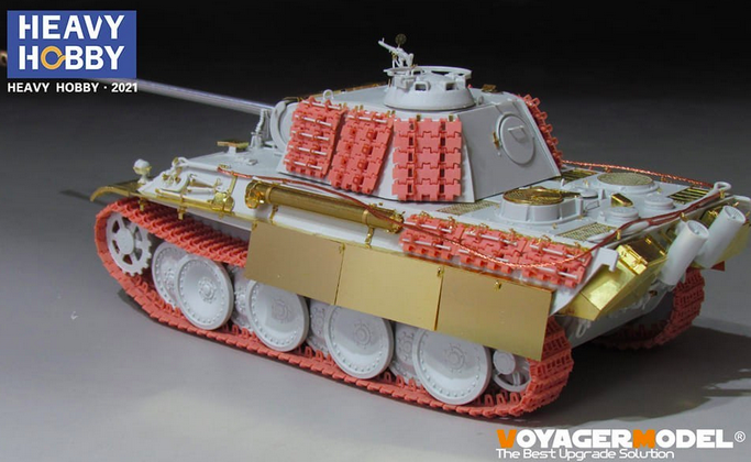 Heavy Hobby PT35007 WWII German Panther Late Version Tracks 1/35 – zdjęcie 2