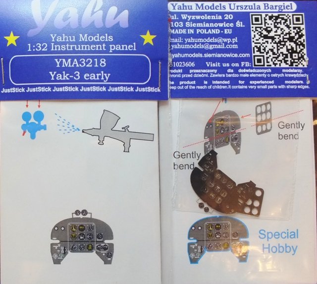 Yahu YMA3218 Yak-3 (Loisirs spéciaux) 1/32