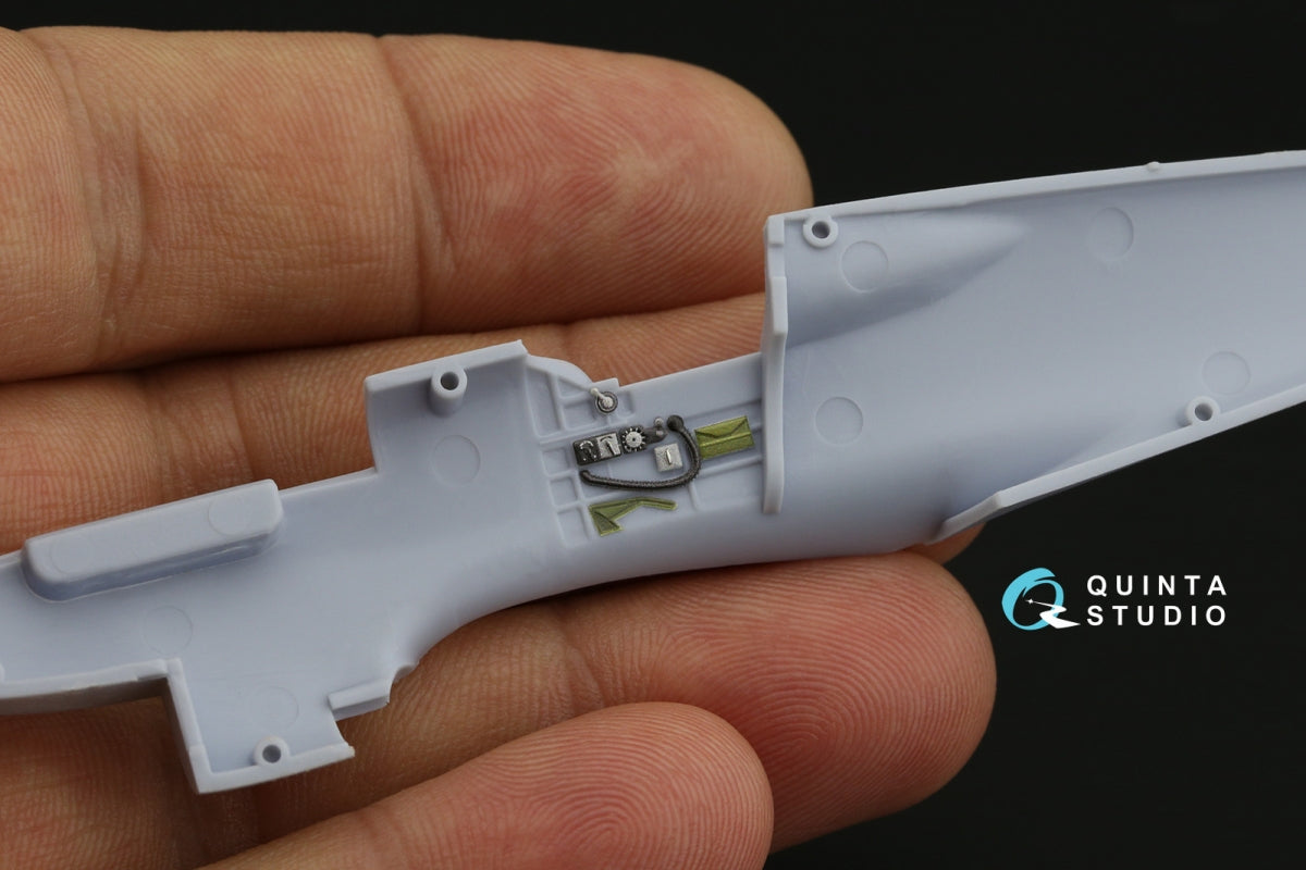 Intérieur coloré imprimé en 3D sur papier décalcomanie Quinta Studio QD72133 P-40B (Airfix) 1/72 – imagen 4