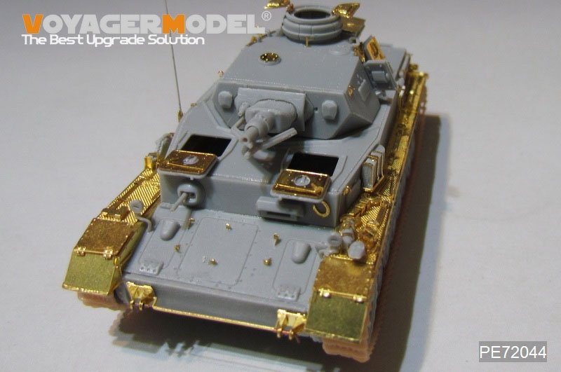 Voyager modèle PE72044 WWII allemand Pz.Kpfw.IV Ausf.F1 pour DRAGON 7231 1/72 – imagen 13