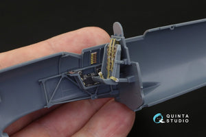 Intérieur imprimé en 3D et coloré sur papier décalcomanie Quinta Studio QD48191 Tempest Mk.V (Eduard) 1/48  – immagine 4