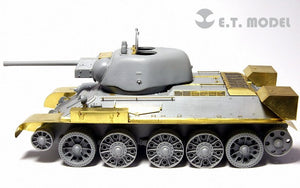 Garde-boue ET Model EA35-016 pour maquette DRAGON au 1/35 du char soviétique T-34/76 Mod.1942 de la Seconde Guerre mondiale