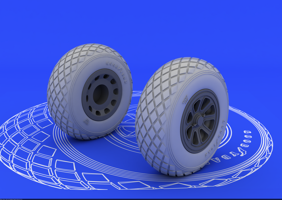 Roues Eduard 632015 P-51 1/32 (Tamiya)  – Bild 2