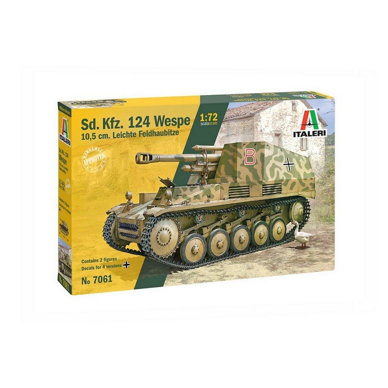 Italeri 7061 Sd.Kfz. 124 « Wespe » 1/72 