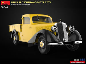 MiniArt 38065 LIEFER PRITSCHENWAGEN TYP 170V. VOITURE DE TRANSPORT DE MEUBLES 1/35 – immagine 9