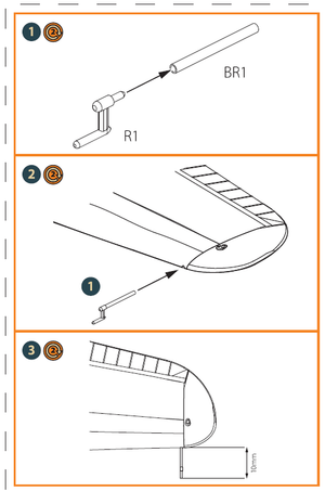 Tube de Pitot transparent CPA48009 Hawk H-75 M/N/O pour kit CP 1/48 – Bild 3