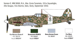 Italeri 1481 Macchi MC.202 Flogore &amp;quot;As&amp;quot; - 5 As de la Regia Aeronautica Versions 1/72 – image 6