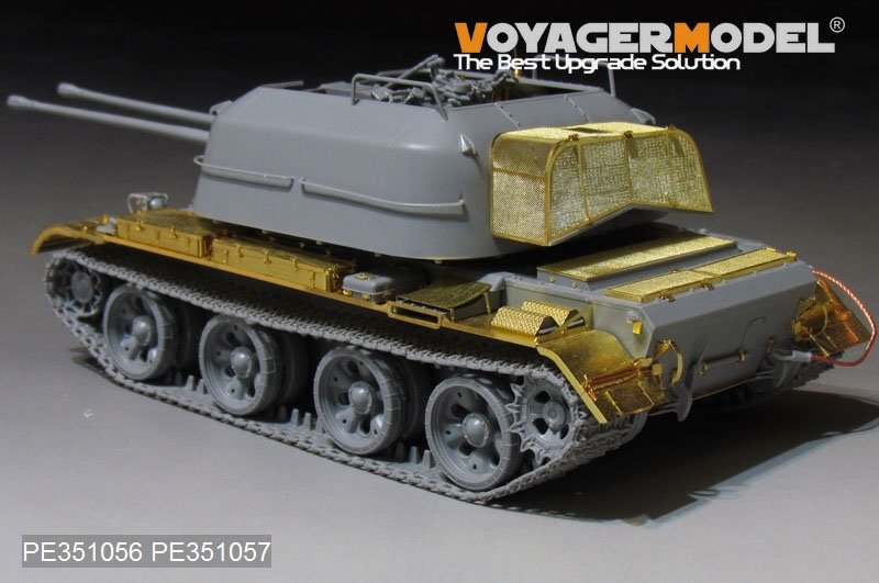Voyager modèle PE351057 soviétique ZSU-57-2 SPAAG ensemble de base pour Takom 1/35 – immagine 5