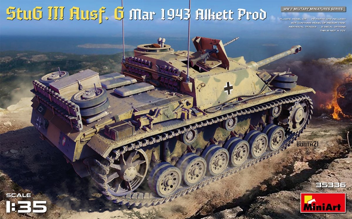 Mini Art 35336 StuG III Ausf. G mars 1943 Alkett Prod 1/35