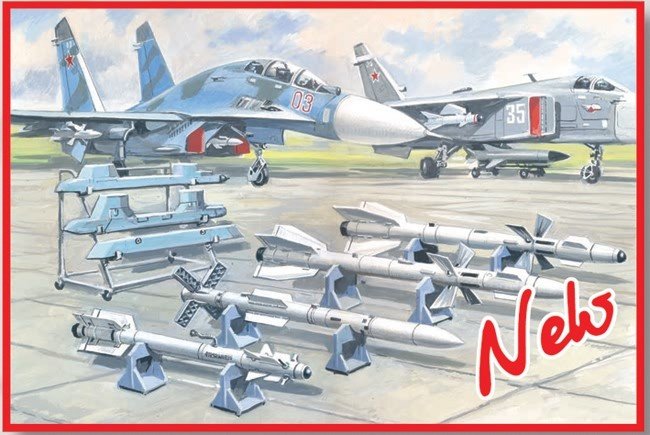 ICM 72212 Armement des avions air-air soviétiques (1/72)