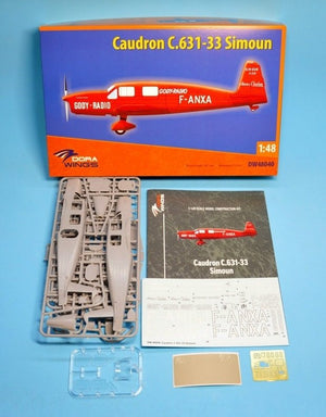 Dora Wings 48040 Caudron C.631/633 Simoun 1/48 – image 2