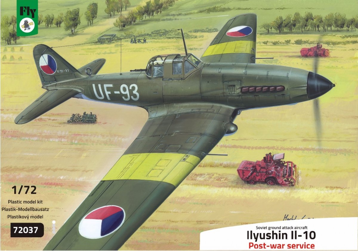 Fly 72037 Ilyushin Il-10 Service d&amp;#39;après-guerre 1/72