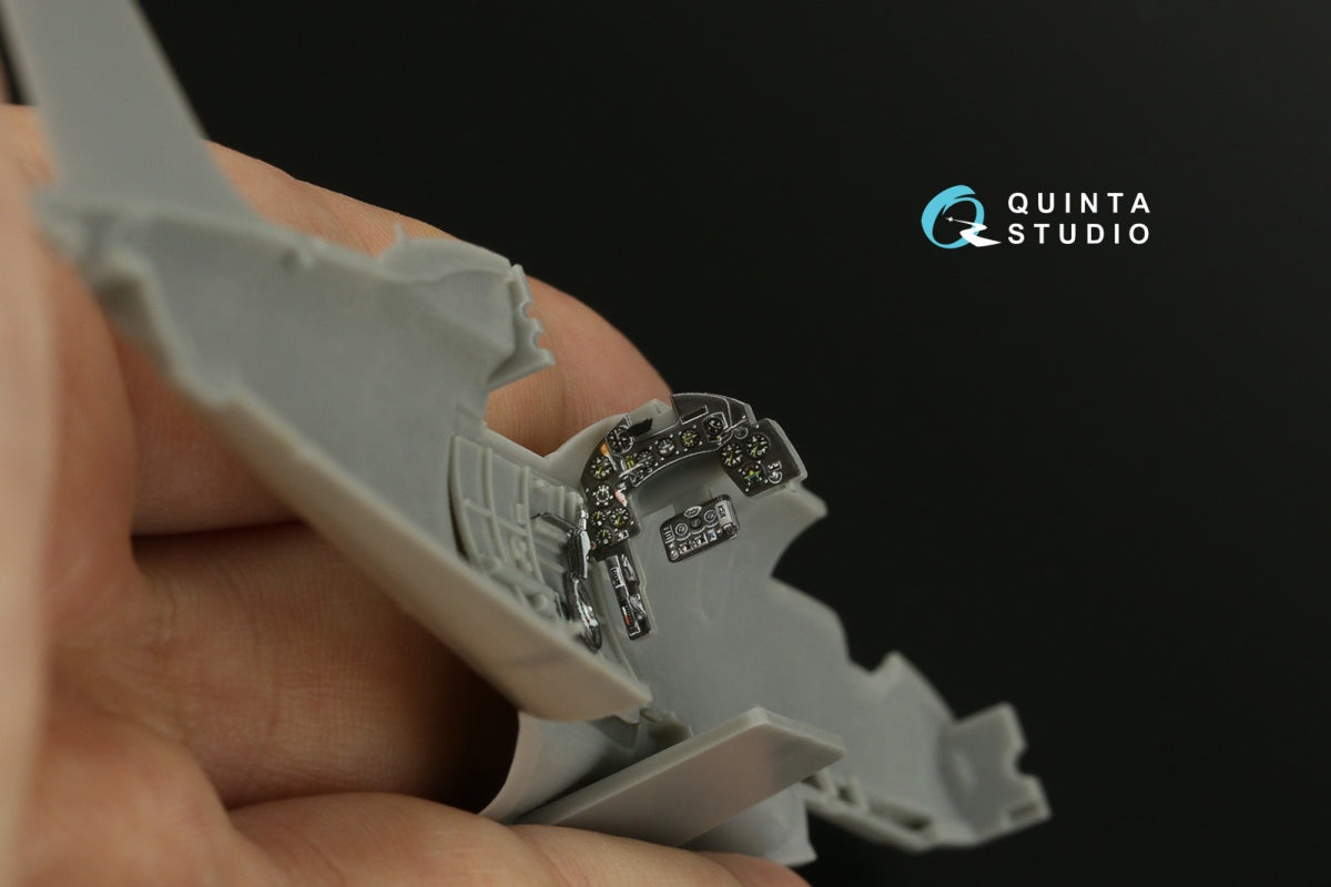 Quinta Studio QDS-48389 Macchi C.202 Folgore Early Intérieur imprimé en 3D et coloré sur papier décalcomanie (Hasegawa/Eduard) (Petite version) 1/48 – immagine 3
