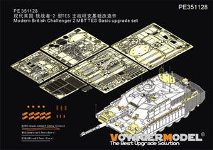 Voyager Model PE351128 Kit de mise à niveau de base TES pour char de combat principal britannique Challenger 2 (pour RFM 5039) 1/35