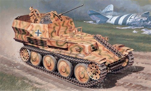 Italeri 6461 SD.KFZ.140 FLAKPZ.GEPARD 1/35 – Bild 2