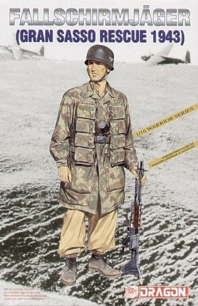 Dragon 1617 Fallschrimjager (Sauvetage Gran Sasso 1943) (1/16)