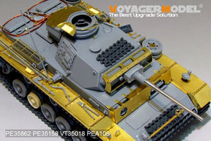 Maquette Voyager PE35862, char allemand Pz.KPfw.III Ausf.L de base de la Seconde Guerre mondiale, pour DRAGON 6387 au 1/35 – image 8
