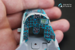 Intérieur imprimé en 3D et coloré sur papier décalcomanie Quinta Studio QD35020 Mi-24V (pour maquette Trumpeter) 1/35 – image 5