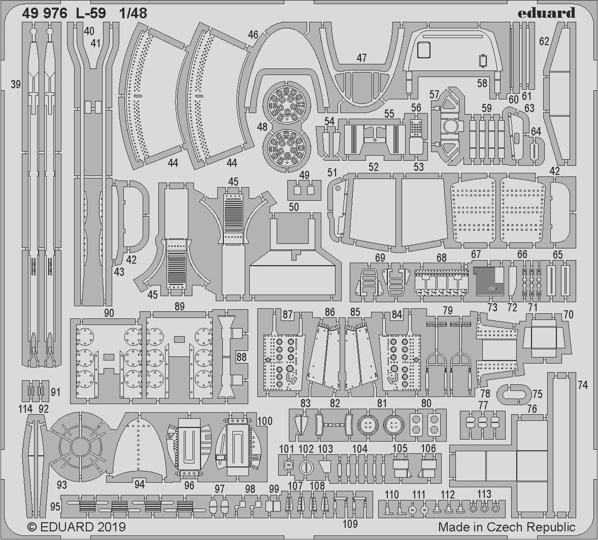 Eduard BIG49227 L-59 TRUMPETER 1/48 – image 4