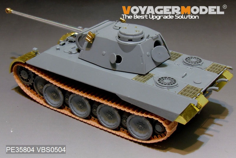 Maquette Voyager PE35804 Panther D V1 allemand de la Seconde Guerre mondiale (modèle de base) pour DROGON 6822 au 1/35 – immagine 4