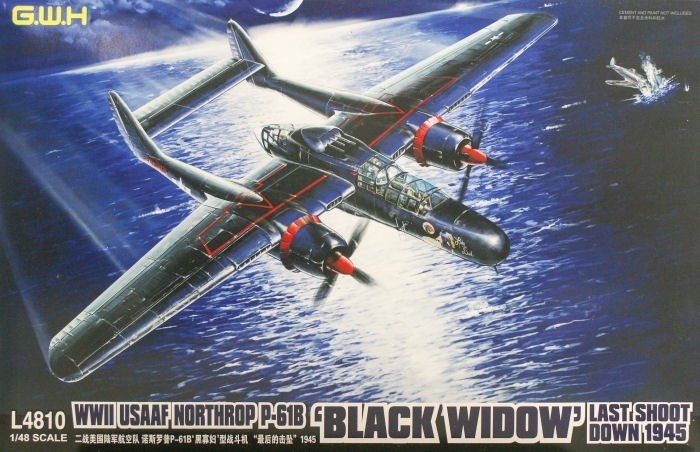 Maquette Great Wall Hobby L4810 Northrop P-61B Black Widow (1/48)