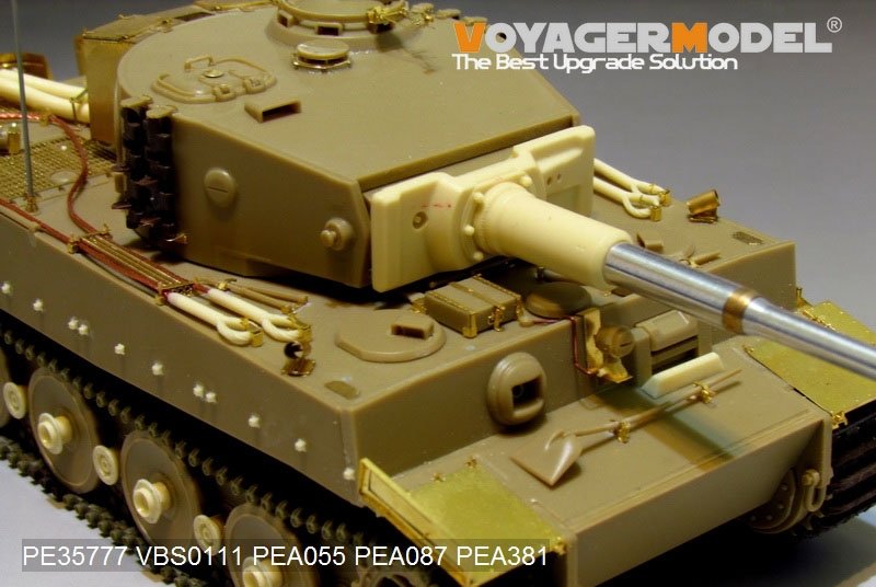 Modèle Voyager PEA381, axes de roues de char allemand Tiger I de la Seconde Guerre mondiale (16 pièces), échelle 1/35 – image 3