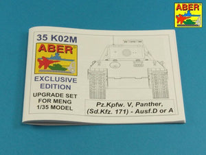 Aber K02M Pz.Kpfw. V Ausf.D/ A (Sd.Kfz.171) Panther 1/35 – zdjęcie 20