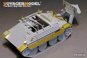 Maquette Voyager PE35916 Bergepanzer Hetzer Basic allemand de la Seconde Guerre mondiale pour THUNDER 1/35 – image 3
