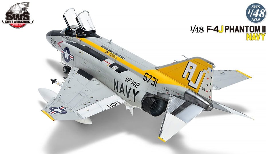 Zoukei-Mura SWS4809 F-4J Phantom II Marine 1/48 – Bild 5