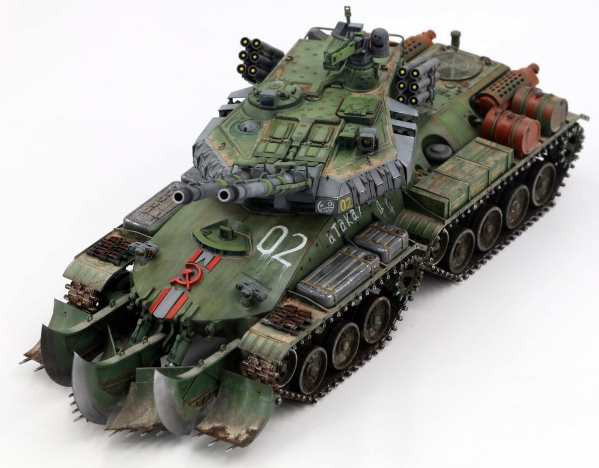 Char d&amp;#39;assaut Border Model BC-001 Apocalypse 1/35 – Bild 3