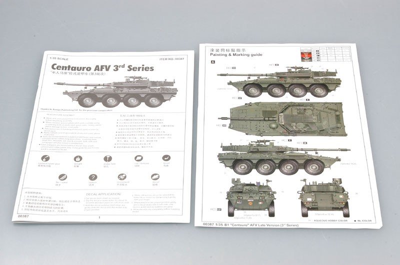 Trumpeter 00387 Italien B1 Centauro Version tardive (1/35) – immagine 8