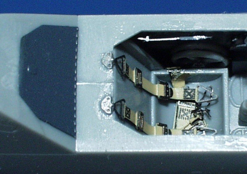 Maquette Eduard FE211 Bf 109G-6 au 1/48 Hasegawa – Bild 2