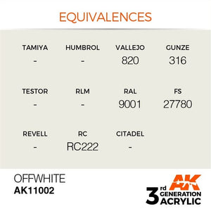 AK Interactive AK11002 Blanc Cassé 17ml – image 3