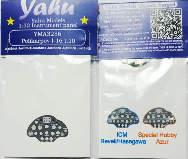 Yahu YMA3256 I-16 type 10 pour ICM / Special Hobby 1/32